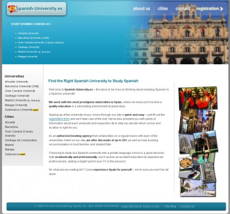 spanish-university-es Spanish University Web Site