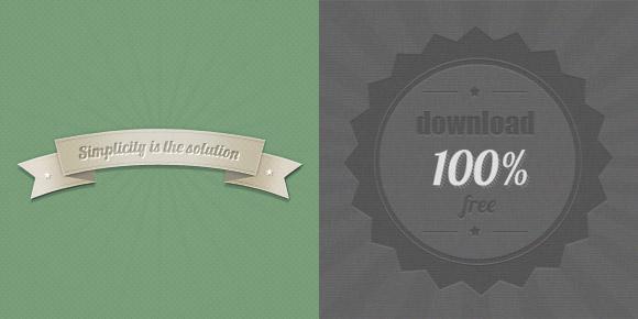 ribbon Lazos o divisas para remarcar ofertas